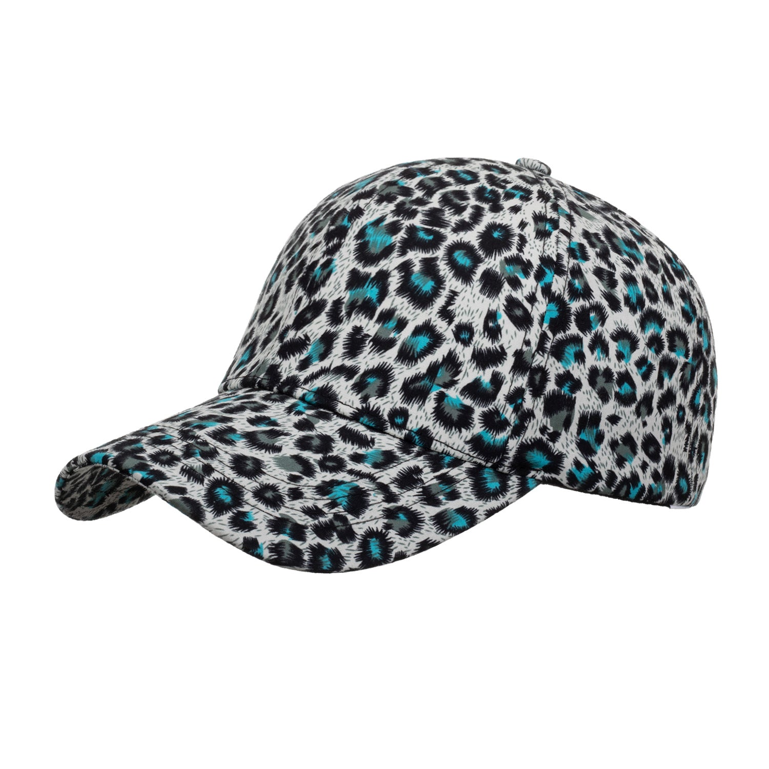 Wholesale Leopard print baseball cap outdoor hip hop sun visor cap